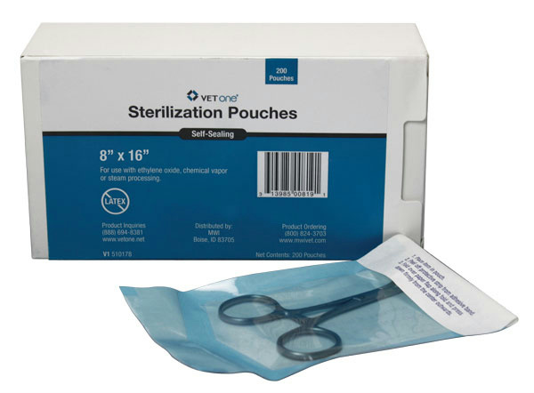 Tyvek™ Pouch for H2O2 Gas Sterilization, Vet Instruments